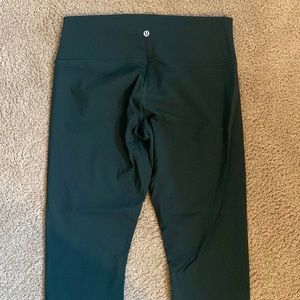 Lulu Lemon Leggings - dark green